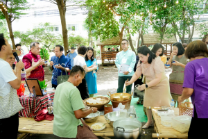 มรภ.เทพสตรี จัดงานมหกรรมเทพสตรี 105 ปี “สร้างพลังท้องถิ่นสู่ความมั่นคง มั่งคั่ง และยั่งยืน” (The 105th Anniversary of TRU: Empower Local Communities for Security, Prosperity and Sustainability)