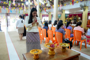 คณะเทคโนโลยีอุตสาหกรรม เป็นผู้แทน มรภ.เทพสตรี ร่วมโครงการ ผู้ว่าฯ พาแต่งไทย หิ้วปิ่นโตทำบุญ เกื้อกูลพระพุทธศาสนา รักษาสิ่งแวดล้อม จ.ลพบุรี ครั้งที่ 7