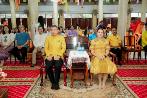 คณะเทคโนโลยีอุตสาหกรรม เป็นผู้แทน มรภ.เทพสตรี ร่วมโครงการ ผู้ว่าฯ พาแต่งไทย หิ้วปิ่นโตทำบุญ เกื้อกูลพระพุทธศาสนา รักษาสิ่งแวดล้อม จ.ลพบุรี ครั้งที่ 7