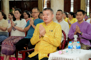 คณะเทคโนโลยีอุตสาหกรรม เป็นผู้แทน มรภ.เทพสตรี ร่วมโครงการ ผู้ว่าฯ พาแต่งไทย หิ้วปิ่นโตทำบุญ เกื้อกูลพระพุทธศาสนา รักษาสิ่งแวดล้อม จ.ลพบุรี ครั้งที่ 7