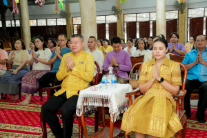 คณะเทคโนโลยีอุตสาหกรรม เป็นผู้แทน มรภ.เทพสตรี ร่วมโครงการ ผู้ว่าฯ พาแต่งไทย หิ้วปิ่นโตทำบุญ เกื้อกูลพระพุทธศาสนา รักษาสิ่งแวดล้อม จ.ลพบุรี ครั้งที่ 7