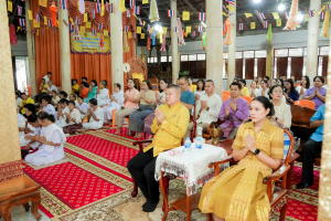 คณะเทคโนโลยีอุตสาหกรรม เป็นผู้แทน มรภ.เทพสตรี ร่วมโครงการ ผู้ว่าฯ พาแต่งไทย หิ้วปิ่นโตทำบุญ เกื้อกูลพระพุทธศาสนา รักษาสิ่งแวดล้อม จ.ลพบุรี ครั้งที่ 7