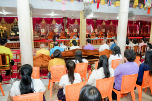 คณะเทคโนโลยีอุตสาหกรรม เป็นผู้แทน มรภ.เทพสตรี ร่วมโครงการ ผู้ว่าฯ พาแต่งไทย หิ้วปิ่นโตทำบุญ เกื้อกูลพระพุทธศาสนา รักษาสิ่งแวดล้อม จ.ลพบุรี ครั้งที่ 7