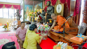 คณะเทคโนโลยีอุตสาหกรรม เป็นผู้แทน มรภ.เทพสตรี ร่วมโครงการ ผู้ว่าฯ พาแต่งไทย หิ้วปิ่นโตทำบุญ เกื้อกูลพระพุทธศาสนา รักษาสิ่งแวดล้อม จ.ลพบุรี ครั้งที่ 7