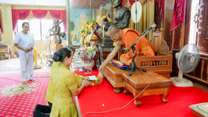 คณะเทคโนโลยีอุตสาหกรรม เป็นผู้แทน มรภ.เทพสตรี ร่วมโครงการ ผู้ว่าฯ พาแต่งไทย หิ้วปิ่นโตทำบุญ เกื้อกูลพระพุทธศาสนา รักษาสิ่งแวดล้อม จ.ลพบุรี ครั้งที่ 7