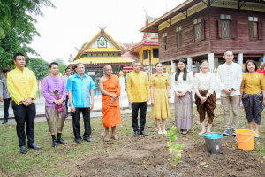 คณะเทคโนโลยีอุตสาหกรรม เป็นผู้แทน มรภ.เทพสตรี ร่วมโครงการ ผู้ว่าฯ พาแต่งไทย หิ้วปิ่นโตทำบุญ เกื้อกูลพระพุทธศาสนา รักษาสิ่งแวดล้อม จ.ลพบุรี ครั้งที่ 7