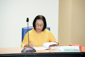 การประชุม คกก.ประจำคณะมนุษยศาสตร์และสังคมศาสตร์ ครั้งที่ 9/68