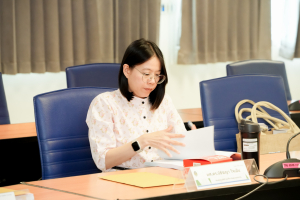 การประชุม คกก.ประจำคณะมนุษยศาสตร์และสังคมศาสตร์ ครั้งที่ 9/68