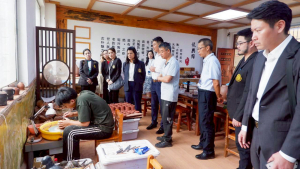 อธิการบดี นำผู้บริหาร มรภ.เทพสตรี ร่วมหารือแนวทางการแลกเปลี่ยนทางวิชาการ และลงนามความร่วมมือกับ Guangxi Talent International College