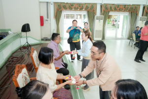 สนอ. มรภ.เทพสตรี จัดงานมุทิตาจิตเกษียณอายุราชการบุคลากรในสังกัดสำนักงานอธิการบดี ประจำปี พ.ศ. 2568