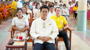 มรภ.เทพสตรี ร่วมพิธีเจริญพระพุทธมนต์ถวายพระพรชัยมงคลแด่ พระบาทสมเด็จพระเจ้าอยู่หัว และพระบรมวงศานุวงศ์ ประจำปี พ.ศ. 2568 ครั้งที่ 9