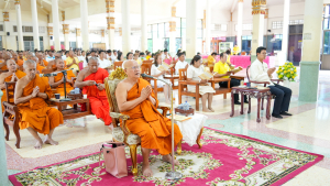 มรภ.เทพสตรี ร่วมพิธีเจริญพระพุทธมนต์ถวายพระพรชัยมงคลแด่ พระบาทสมเด็จพระเจ้าอยู่หัว และพระบรมวงศานุวงศ์ ประจำปี พ.ศ. 2568 ครั้งที่ 9