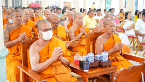 มรภ.เทพสตรี ร่วมพิธีเจริญพระพุทธมนต์ถวายพระพรชัยมงคลแด่ พระบาทสมเด็จพระเจ้าอยู่หัว และพระบรมวงศานุวงศ์ ประจำปี พ.ศ. 2568 ครั้งที่ 9