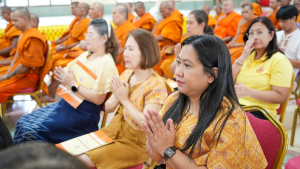 มรภ.เทพสตรี ร่วมพิธีเจริญพระพุทธมนต์ถวายพระพรชัยมงคลแด่ พระบาทสมเด็จพระเจ้าอยู่หัว และพระบรมวงศานุวงศ์ ประจำปี พ.ศ. 2568 ครั้งที่ 9