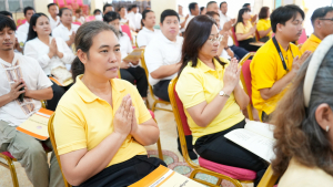 มรภ.เทพสตรี ร่วมพิธีเจริญพระพุทธมนต์ถวายพระพรชัยมงคลแด่ พระบาทสมเด็จพระเจ้าอยู่หัว และพระบรมวงศานุวงศ์ ประจำปี พ.ศ. 2568 ครั้งที่ 9
