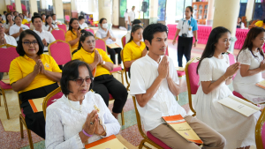 มรภ.เทพสตรี ร่วมพิธีเจริญพระพุทธมนต์ถวายพระพรชัยมงคลแด่ พระบาทสมเด็จพระเจ้าอยู่หัว และพระบรมวงศานุวงศ์ ประจำปี พ.ศ. 2568 ครั้งที่ 9