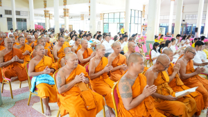 มรภ.เทพสตรี ร่วมพิธีเจริญพระพุทธมนต์ถวายพระพรชัยมงคลแด่ พระบาทสมเด็จพระเจ้าอยู่หัว และพระบรมวงศานุวงศ์ ประจำปี พ.ศ. 2568 ครั้งที่ 9