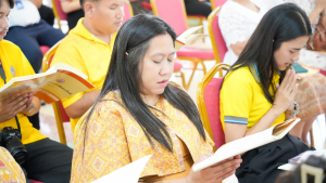 มรภ.เทพสตรี ร่วมพิธีเจริญพระพุทธมนต์ถวายพระพรชัยมงคลแด่ พระบาทสมเด็จพระเจ้าอยู่หัว และพระบรมวงศานุวงศ์ ประจำปี พ.ศ. 2568 ครั้งที่ 9