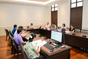 การประชุม คกก.ดำเนินงานการจัดทำแบบประเมินผลความพึงพอใจของผู้รับบริการของพนักงานในสถาบันอุดมศึกษา สายสนับสนุน ครั้งที่ 3/68