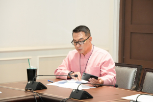 การประชุม คกก.ดำเนินงานการจัดทำแบบประเมินผลความพึงพอใจของผู้รับบริการของพนักงานในสถาบันอุดมศึกษา สายสนับสนุน ครั้งที่ 3/68