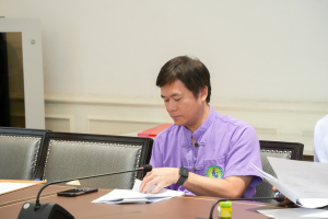 การประชุม คกก.ดำเนินงานการจัดทำแบบประเมินผลความพึงพอใจของผู้รับบริการของพนักงานในสถาบันอุดมศึกษา สายสนับสนุน ครั้งที่ 3/68