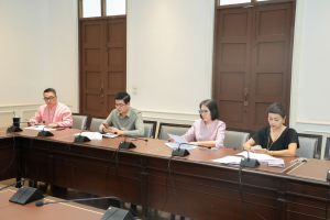การประชุม คกก.ดำเนินงานการจัดทำแบบประเมินผลความพึงพอใจของผู้รับบริการของพนักงานในสถาบันอุดมศึกษา สายสนับสนุน ครั้งที่ 3/68