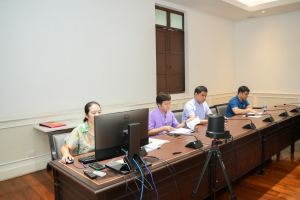 การประชุม คกก.ดำเนินงานการจัดทำแบบประเมินผลความพึงพอใจของผู้รับบริการของพนักงานในสถาบันอุดมศึกษา สายสนับสนุน ครั้งที่ 3/68