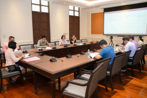 การประชุม คกก.ดำเนินงานการจัดทำแบบประเมินผลความพึงพอใจของผู้รับบริการของพนักงานในสถาบันอุดมศึกษา สายสนับสนุน ครั้งที่ 3/68