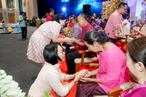 มรภ.เทพสตรี จัดงานมุทิตาจิตเกษียณอายุราชการ บุคลากรมหาวิทยาลัยราชภัฏเทพสตรี ประจำปี พ.ศ. 2568 
