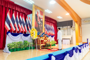 มรภ.เทพสตรี ร่วมพิธีวันคล้ายวันสวรรคตพระบาทสมเด็จพระจอมเกล้าเจ้าอยู่หัว