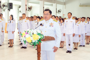 มรภ.เทพสตรี ร่วมพิธีวันคล้ายวันสวรรคตพระบาทสมเด็จพระจอมเกล้าเจ้าอยู่หัว