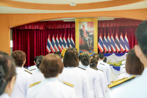 มรภ.เทพสตรี ร่วมพิธีวันคล้ายวันสวรรคตพระบาทสมเด็จพระจอมเกล้าเจ้าอยู่หัว