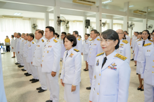 มรภ.เทพสตรี ร่วมพิธีวันคล้ายวันสวรรคตพระบาทสมเด็จพระจอมเกล้าเจ้าอยู่หัว