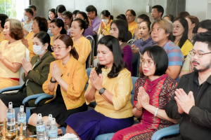 สำนักศิลปะและวัฒนธรรม จัดพิธีทำบุญทักษิณา เพื่อถวายเป็นพระราชกุศลและน้อมรำลึกในพระมหากรุณาธิคุณ รัชกาลที่ 9 เนื่องในวันนวมินทรมหาราช
