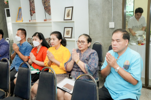 สำนักศิลปะและวัฒนธรรม จัดพิธีทำบุญทักษิณา เพื่อถวายเป็นพระราชกุศลและน้อมรำลึกในพระมหากรุณาธิคุณ รัชกาลที่ 9 เนื่องในวันนวมินทรมหาราช