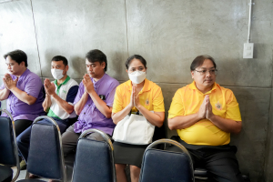 สำนักศิลปะและวัฒนธรรม จัดพิธีทำบุญทักษิณา เพื่อถวายเป็นพระราชกุศลและน้อมรำลึกในพระมหากรุณาธิคุณ รัชกาลที่ 9 เนื่องในวันนวมินทรมหาราช