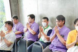 สำนักศิลปะและวัฒนธรรม จัดพิธีทำบุญทักษิณา เพื่อถวายเป็นพระราชกุศลและน้อมรำลึกในพระมหากรุณาธิคุณ รัชกาลที่ 9 เนื่องในวันนวมินทรมหาราช