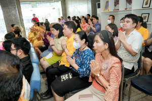 สำนักศิลปะและวัฒนธรรม จัดพิธีทำบุญทักษิณา เพื่อถวายเป็นพระราชกุศลและน้อมรำลึกในพระมหากรุณาธิคุณ รัชกาลที่ 9 เนื่องในวันนวมินทรมหาราช