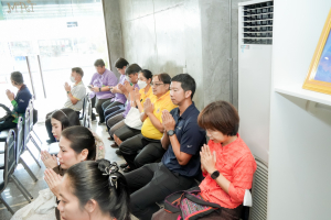 สำนักศิลปะและวัฒนธรรม จัดพิธีทำบุญทักษิณา เพื่อถวายเป็นพระราชกุศลและน้อมรำลึกในพระมหากรุณาธิคุณ รัชกาลที่ 9 เนื่องในวันนวมินทรมหาราช