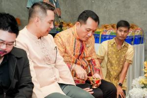 สำนักศิลปะและวัฒนธรรม จัดพิธีทำบุญทักษิณา เพื่อถวายเป็นพระราชกุศลและน้อมรำลึกในพระมหากรุณาธิคุณ รัชกาลที่ 9 เนื่องในวันนวมินทรมหาราช
