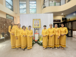 สำนักศิลปะและวัฒนธรรม จัดพิธีทำบุญทักษิณา เพื่อถวายเป็นพระราชกุศลและน้อมรำลึกในพระมหากรุณาธิคุณ รัชกาลที่ 9 เนื่องในวันนวมินทรมหาราช