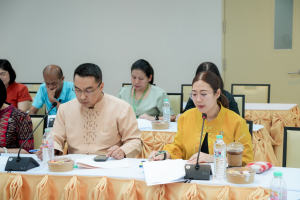 มรภ.เทพสตรี จัดประชุมเตรียมงานพิธีพระราชทานปริญญาบัตร ประจำปี พ.ศ. 2568 ครั้งที่ 1/68