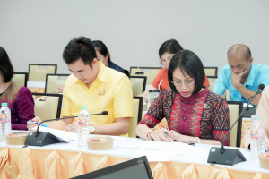 มรภ.เทพสตรี จัดประชุมเตรียมงานพิธีพระราชทานปริญญาบัตร ประจำปี พ.ศ. 2568 ครั้งที่ 1/68