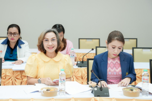 มรภ.เทพสตรี จัดประชุมเตรียมงานพิธีพระราชทานปริญญาบัตร ประจำปี พ.ศ. 2568 ครั้งที่ 1/68