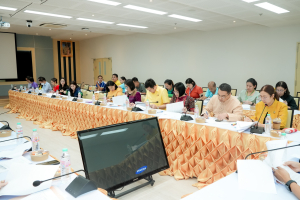 มรภ.เทพสตรี จัดประชุมเตรียมงานพิธีพระราชทานปริญญาบัตร ประจำปี พ.ศ. 2568 ครั้งที่ 1/68