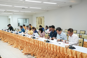 มรภ.เทพสตรี จัดประชุมเตรียมงานพิธีพระราชทานปริญญาบัตร ประจำปี พ.ศ. 2568 ครั้งที่ 1/68