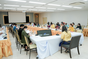 มรภ.เทพสตรี จัดประชุมเตรียมงานพิธีพระราชทานปริญญาบัตร ประจำปี พ.ศ. 2568 ครั้งที่ 1/68