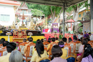 มรภ.เทพสตรี ร่วมงานสืบสานวัฒนธรรมประเพณี 