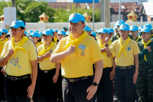 มรภ.เทพสตรี ร่วมกิจกรรมจิตอาสาพัฒนาเนื่องในวันนวมินทรมหาราช