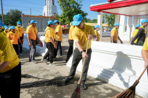 มรภ.เทพสตรี ร่วมกิจกรรมจิตอาสาพัฒนาเนื่องในวันนวมินทรมหาราช